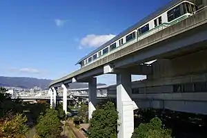 六甲ライナーの高架橋