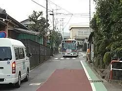 小田原市久野（中宿バス停）付近