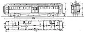 5995形（供奉車230号、231号）の形式図