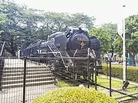 柏西口第一公園（国鉄D51形蒸気機関車）