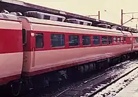 サシ489-4「白山」食堂車1985年