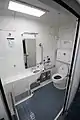 車椅子対応トイレ内部