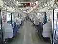 800番台の車内