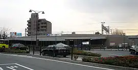 加島駅　北出口（2008年2月6日）