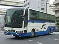 スーパードリーム号用車両（回送運転中）JRバス関東S678-06402（現在は廃車）