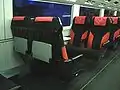 普通席（4次車以前）（座席背面全景）