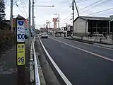 国道4号の100kmキロ程票