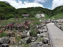 殺生石の千体地蔵 (栃木県那須町)