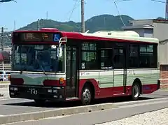 9mワンステップバスPDG-AR820GAN鴨川日東バス