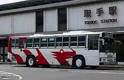 路線バス（元・茨城観光自動車の元・竜ヶ崎ニュータウン専用車）