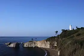 加佐の岬と加佐岬灯台