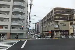 川原2丁目の街並み