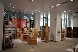 展示コーナー（2019年4月6日撮影）