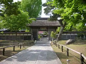 香林寺 山門（県指定有形文化財）山門としては宮城県最古