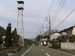 旧甲州街道犬目宿付近（山梨県）