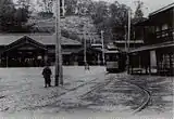 小田原電気鉄道国府津駅（1910年頃）