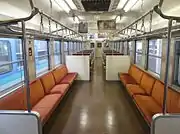 クハ455-702 車内