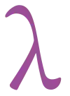 The Greek letter "lambda"