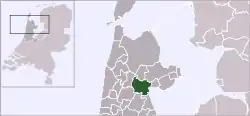 Location of コッヘンラント