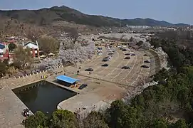 中華人民共和国遼寧省大連市旅順口区・龍王塘桜花園