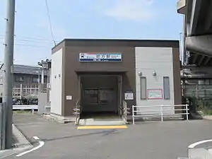 名鉄尾西線町方駅