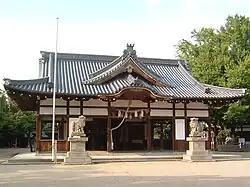 松原八幡神社 拝殿