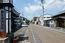 松原神社参道（新馬場通り）