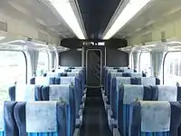 特別車車内（改装後）