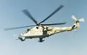 Mi-24Dポーランド空軍機