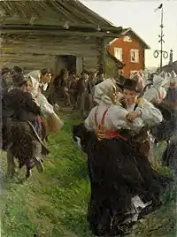 Midsommardans 1897, アンデシュ・ソーン (1860-1920)