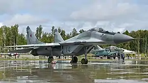 パルク・パトリオット（ロシア語版）に展示されるMiG-29 «9.12»