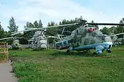 Mi-24V後期型ソ連空軍機