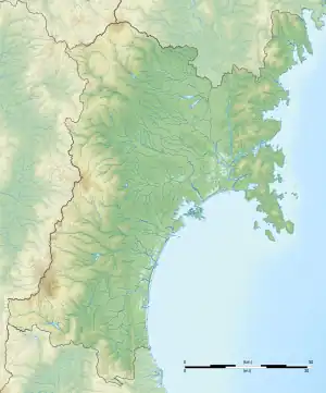 三陸海岸の位置（宮城県内）