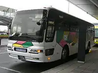 運行休止前の車両（宮城交通）