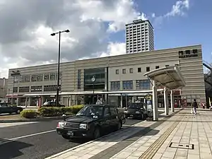 門司駅南口。