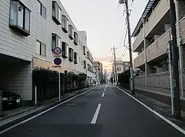 木月伊勢町の街並み