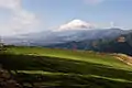 大野山から西に望む富士山