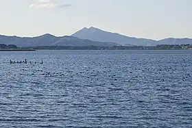 霞ヶ浦と筑波山