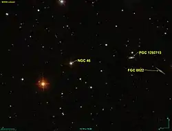 SDSS のデータにみられるNGC 46