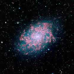 NGC 7793: 渦巻銀河(SA(s)d型)