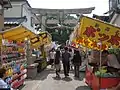 蒲原神社周辺。