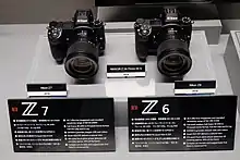 フルサイズミラーレス Z 7とZ 6