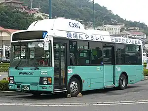 CNGノンステップPA-KR234J1改尾道市交通局（当時）