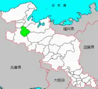 大江町の位置