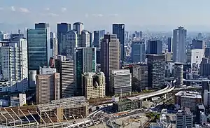 The Umeda skyline from Umeda Sky Building