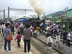 旧山線復活時（2010年6月5日）