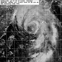 台風第8号