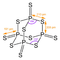 五硫化二リンの構造