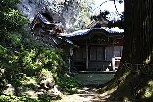 焼火神社の境内 (西ノ島)