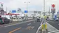 忠岡町内を走る国道26号線（第二阪和国道）